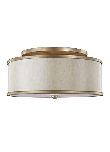 Visual Comfort Studio SF339SG Lennon Three Light Semi-Flush Mount, Sunset Gold Alternate Image.jpg