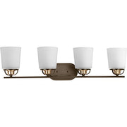 Progress P300007-009 West Village Collection Four-Light Brushed Nickel Etched Double Prismatic Glass Farmhouse Bath Vanity Light Alternate Image 2.jpg
