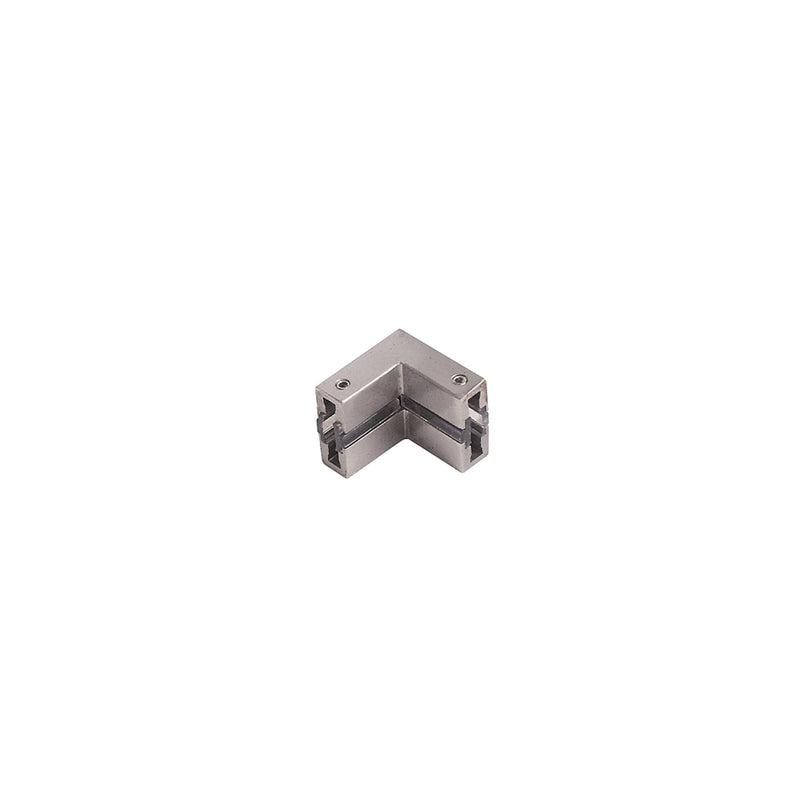 George Kovacs GKCL-A-084 GK Lightrail L-Connector, Brushed Nickel Main Image.jpg