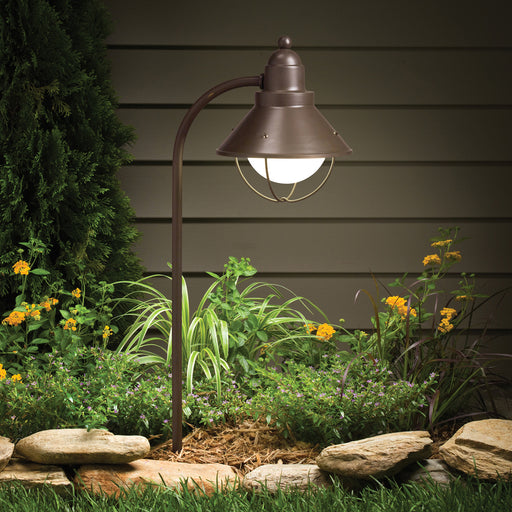 Kichler 15239OZ One Light Path & Spread, Olde Bronze