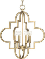 Capital Lighting 4541BG Ellis Four Light Pendant, Brushed Gold Alternate Image.jpg