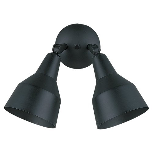 Generation Lighting 8607-12 Flood Light Two Light Flood Light, Black Alternate Image.jpg
