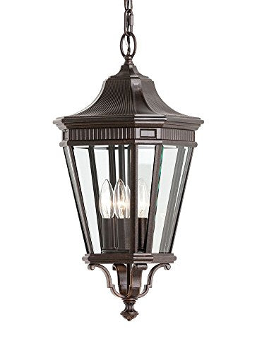 Generation Lighting OL5411GBZ Cotswold Lane Three Light Outdoor Fixture, Grecian Bronze Alternate Image.jpg