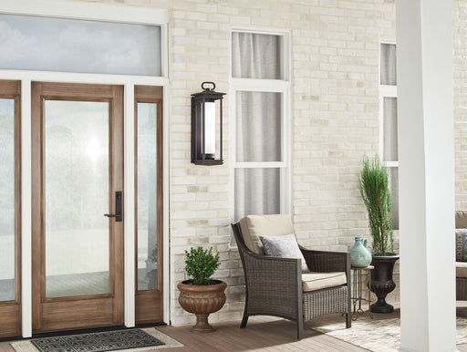 Kichler 49478RZ One Light Outdoor Post Mount, Rubbed Bronze (2)