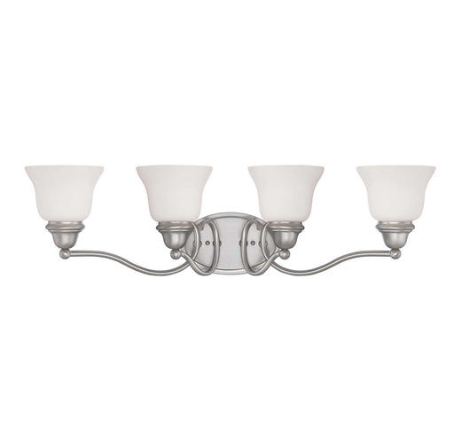 Savoy House 8-6837-4-69 Four Light Bath Bar, Pewter