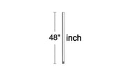 Visual Comfort Fan DR48PN Universal Downrod, Polished Nickel Main Image.jpg