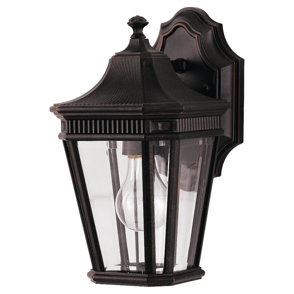 Generation Lighting OL5400GBZ Cotswold Lane One Light Outdoor Wall Lantern, Grecian Bronze Main Image.jpg