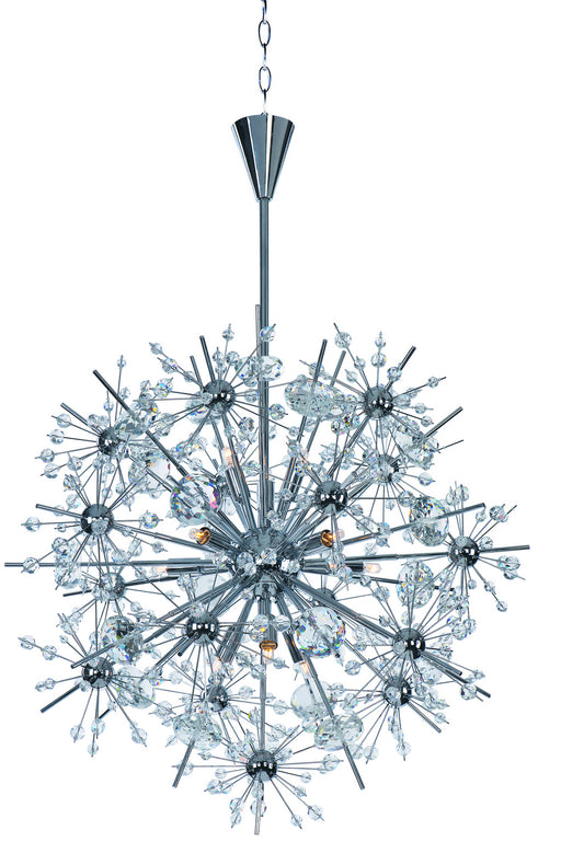 Maxim 39745BCPC Starfire 11 Light Chandelier, Polished Chrome Main Image.jpg