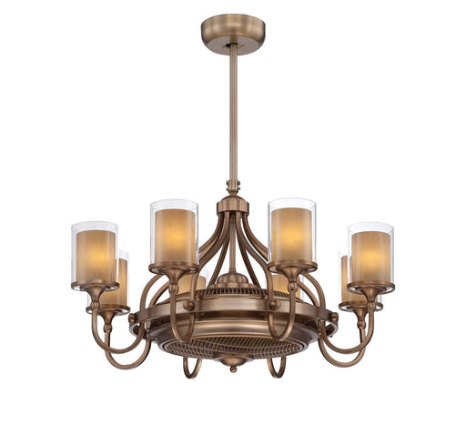 Savoy House 36-329-FD-21 LED Fan D'Lier, Burnished Russet