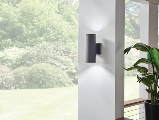 Kichler 11251BKT30 LED Outdoor Wall Mount, Textured Black (2)
