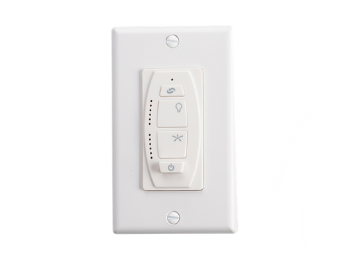 Kichler 370036IVTR 6 Speed DC Wall Transmitter, Ivory
