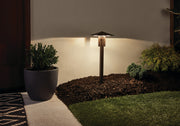 Kichler 15803AZT27R LED Path Light, Textured Architectural Bronze (4)