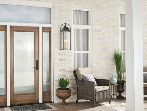Kichler 49716OZ Four Light Outdoor Wall Mount, Olde Bronze (2)