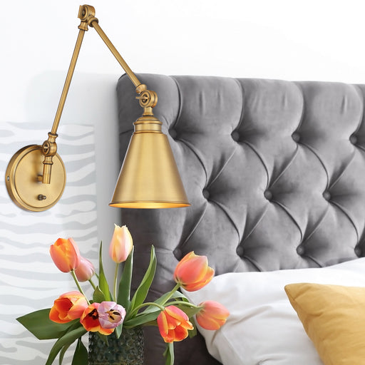Savoy House 9-961CP-1-322 One Light Wall Sconce, Warm Brass (2)