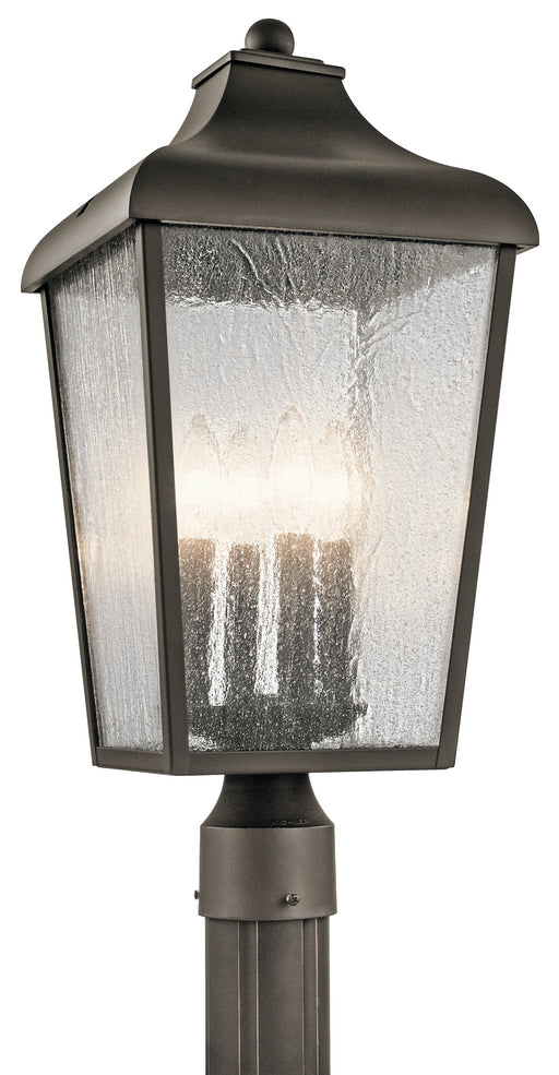 Kichler 49739OZ Four Light Outdoor Post Mount, Olde Bronze