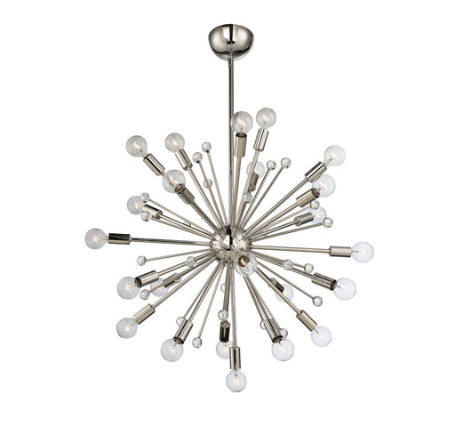 Savoy House 7-6099-24-109 24 Light Chandelier, Polished Nickel (2)