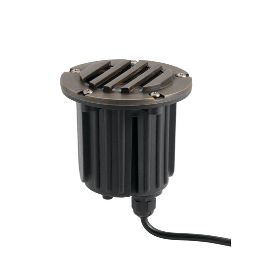 Kichler 15497CBR One Light Inground, Centennial Brass