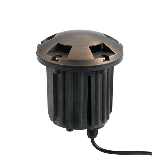 Kichler 15498CBR One Light Inground, Centennial Brass