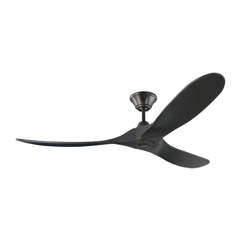Visual Comfort Fan 3MAVR60BKBK Maverick 60" Ceiling Fan, Matte Black Main Image.jpg