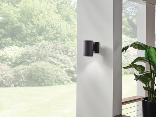 Kichler 9234BK One Light Outdoor Wall Mount, Black (2)