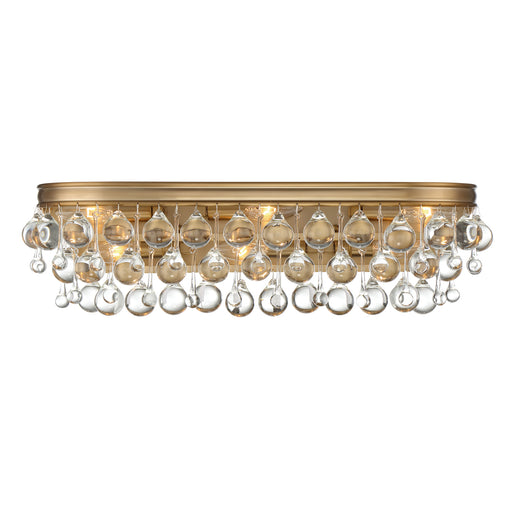 Crystorama 133-VG Calypso Six Light Bathroom Vanity Vibrant Gold Main Image.jpg