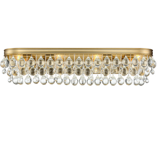 Crystorama 134-VG Calypso Eight Light Bathroom Vanity Vibrant Gold Main Image.jpg