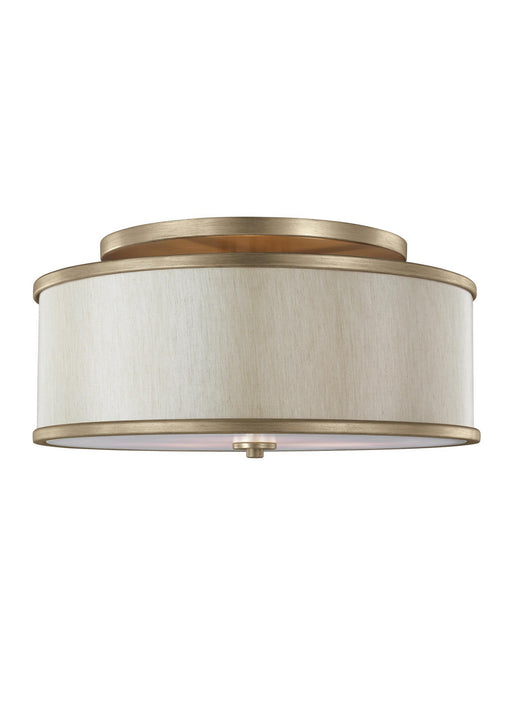 Visual Comfort Studio SF339SG Lennon Three Light Semi-Flush Mount, Sunset Gold Main Image.jpg