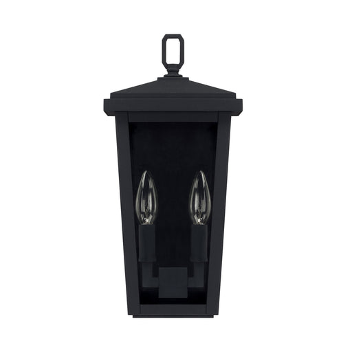 Capital Lighting 926221BK Donnelly Two Light Outdoor Wall Lantern, Black Main Image.jpg