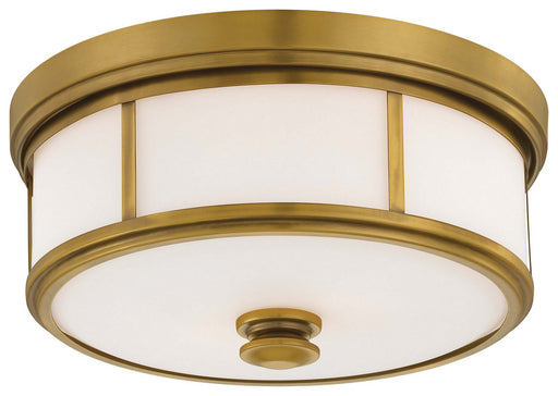 Minka-Lavery 6368-249 Three Light Flush Mount, Liberty Gold Main Image.jpg