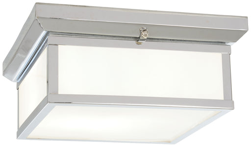 Minka-Lavery 6919-77 Two Light Flush Mount, Chrome Main Image.jpg