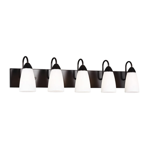 Generation Lighting 4420205-710 Seville Five Light Wall / Bath, Bronze Main Image.jpg