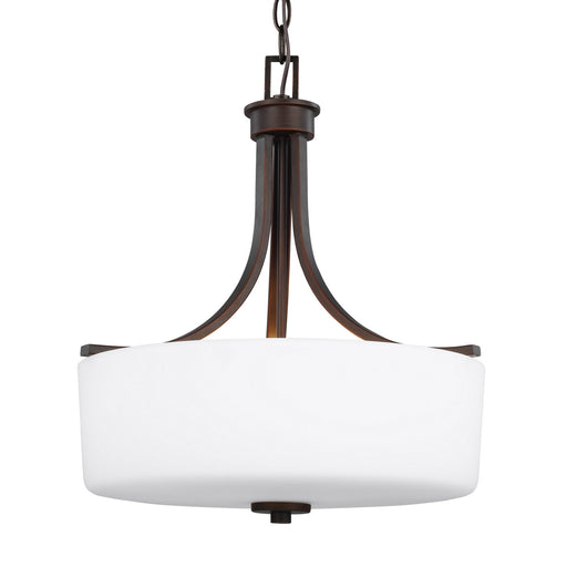 Generation Lighting 6528803-710 Canfield Three Light Pendant, Bronze Alternate Image.jpg