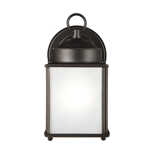 Generation Lighting 8592001EN3-71 New Castle One Light Outdoor Wall Lantern, Antique Bronze Alternate Image.jpg