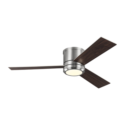 Generation Lighting 3CLMR56BSD-V1 Clarity 56"Ceiling Fan, Brushed Steel Main Image.jpg