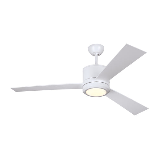 Generation Lighting 3VNR52RZWD-V1 Vision 52"Ceiling Fan, Matte White Main Image.jpg
