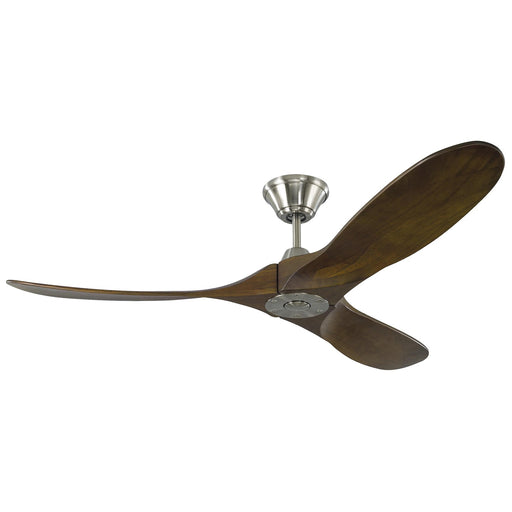 Visual Comfort Fan 3MAVR52BS Maverick 52" Ceiling Fan, Brushed Steel Main Image.jpg