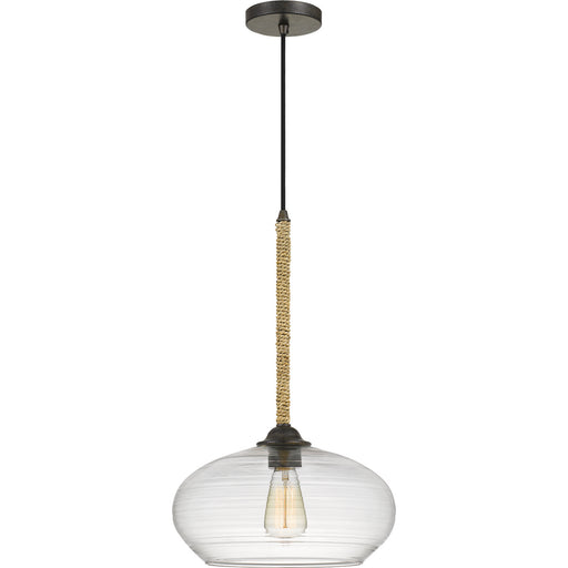 Quoizel QPP4033TK Merino One Light Mini Pendant, Tarnished Bronze Main Image.jpg