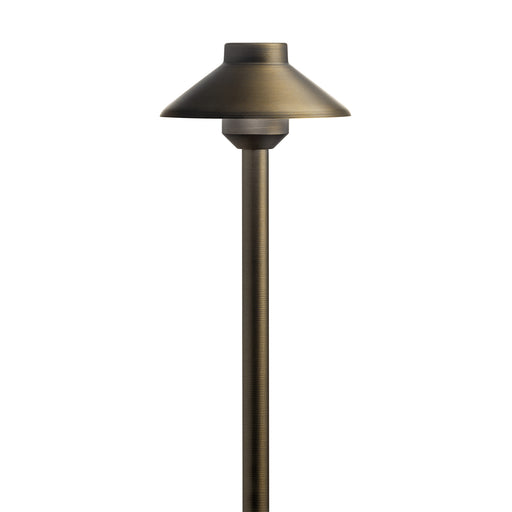 Kichler 15820CBR30 LED Path Light, Centennial Brass