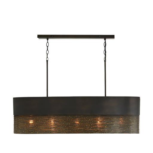 Capital Lighting 835151GI Sana Five Light Island Pendant, Grey Iron Main Image.jpg