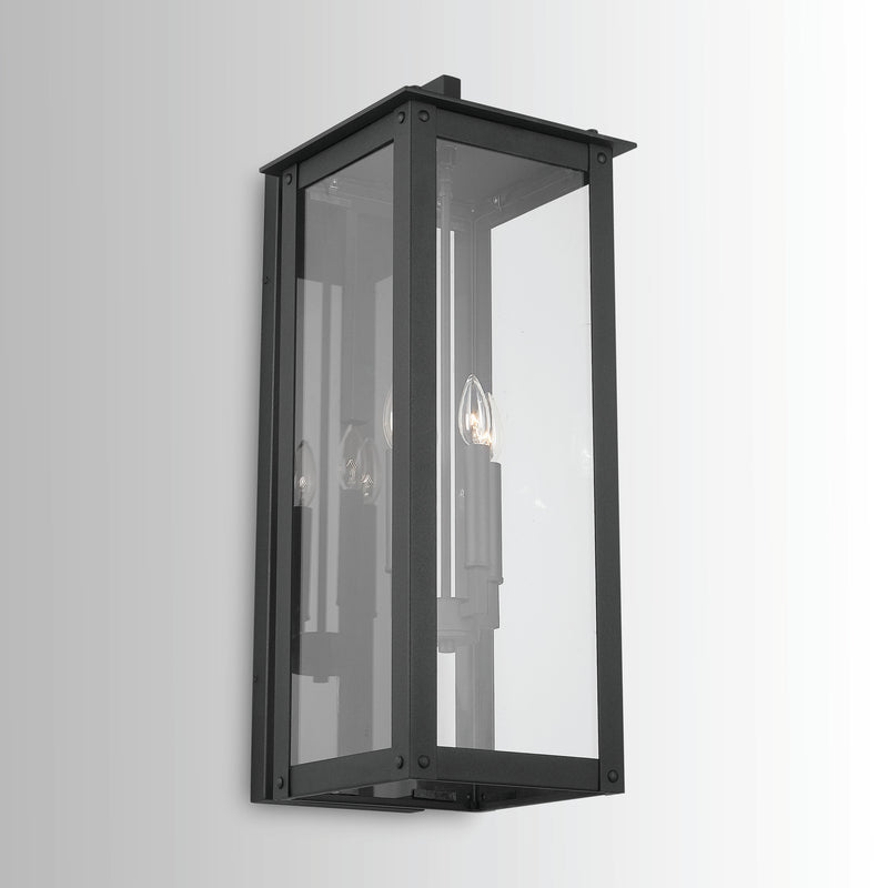Capital Lighting 934641BK Hunt Four Light Wall Mount, Black Alternate Image 3.jpg