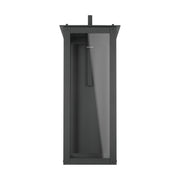 Capital Lighting 934642BK-GL Hunt One Light Outdoor Wall Lantern, Black Alternate Image.jpg
