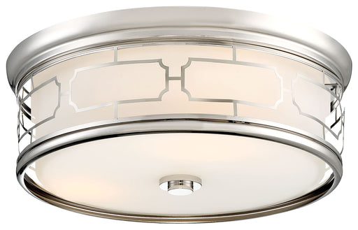 Minka-Lavery 826-613-L LED Flush Mount, Polished Nickel Main Image.jpg