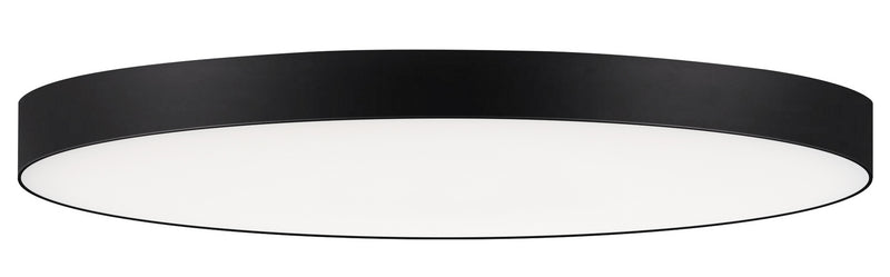 Maxim 57664WTBK Trim LED Flush Mount, Black Main Image.jpg