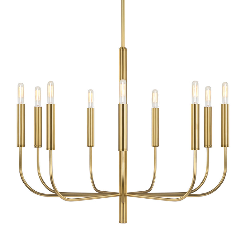 Visual Comfort Studio EC1009BBS Brianna Nine Light Chandelier, Burnished Brass Alternate Image.jpg