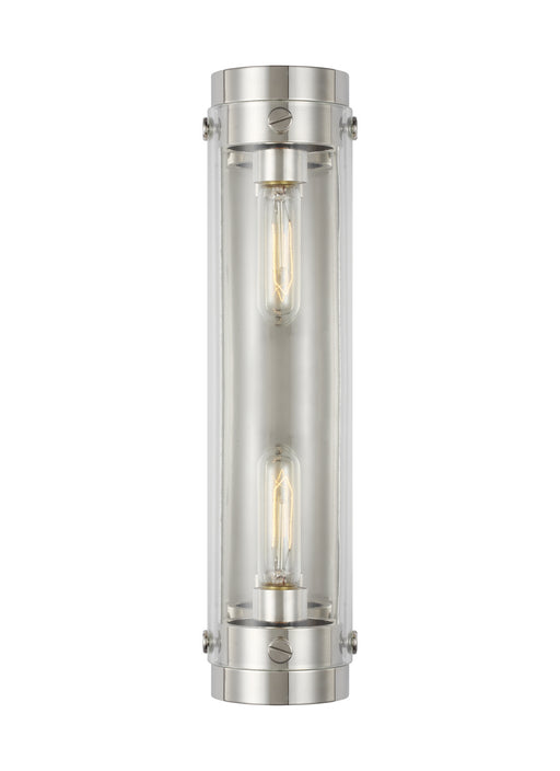Visual Comfort Studio CW1002PN Garrett Two Light Wall Sconce, Polished Nickel Alternate Image.jpg