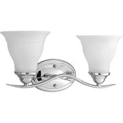 Progress P3191-15 Trinity Collection Two-Light Polished Chrome Etched Glass Traditional Bath Vanity Light Main Image.jpg