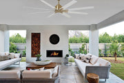 Minka-Aire F896-65-SBR/WHF Xtreme H2O 65" Ceiling Fan, Soft Brass and Flat White Alternate Image 4.jpg