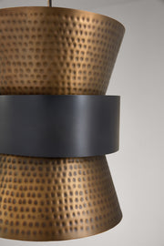 Capital Lighting 330416PZ Loren One Light Pendant, Patinaed Brass and Dark Zinc Alternate Image 2.jpg