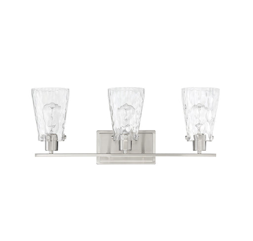 Savoy House 8-4508-3-SN Three Light Bath Bar, Satin Nickel (2)