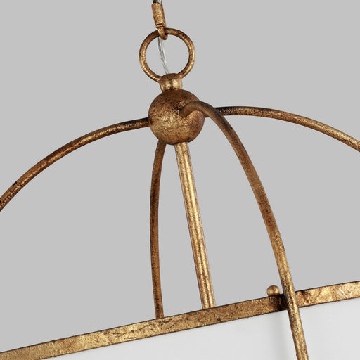 Visual Comfort Studio CP1112ADB Stonington Two Light Pendant, Antique Gild Alternate Image.jpg